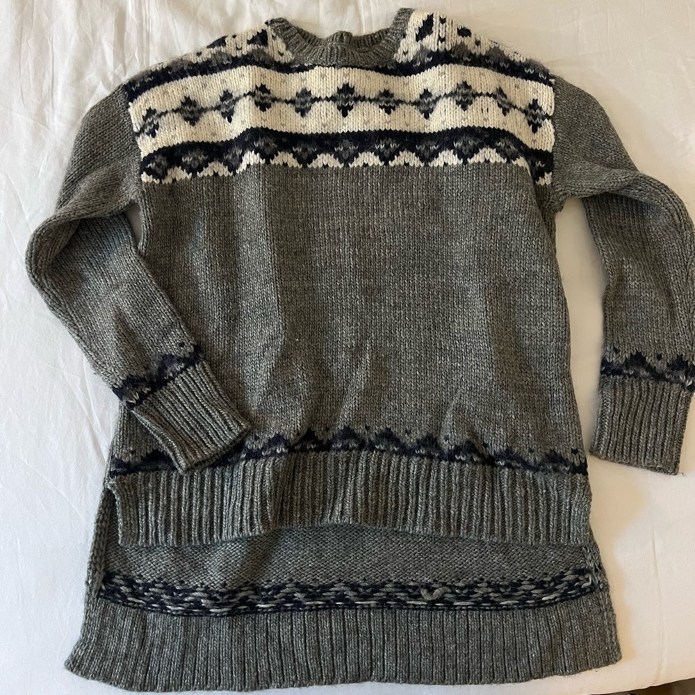 Oversized Gray Sweater.. - image 1